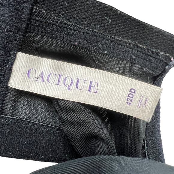 3 Cacique Bras Underwire Unpadded Cup‎ Neutrals Adjustable Strap Women's 42DD - Picture 5 of 10